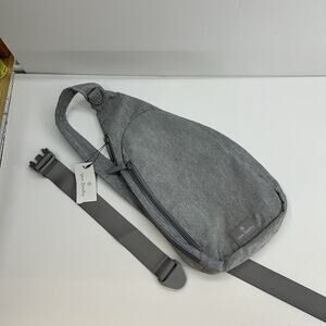 Vera Bradley Lighten Up Essential Sling Backpack Heather Gray New Without Tag